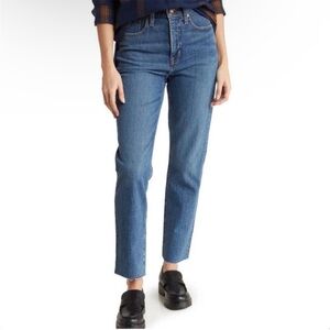 Madewell The Perfect Vintage Jean Raw Hem